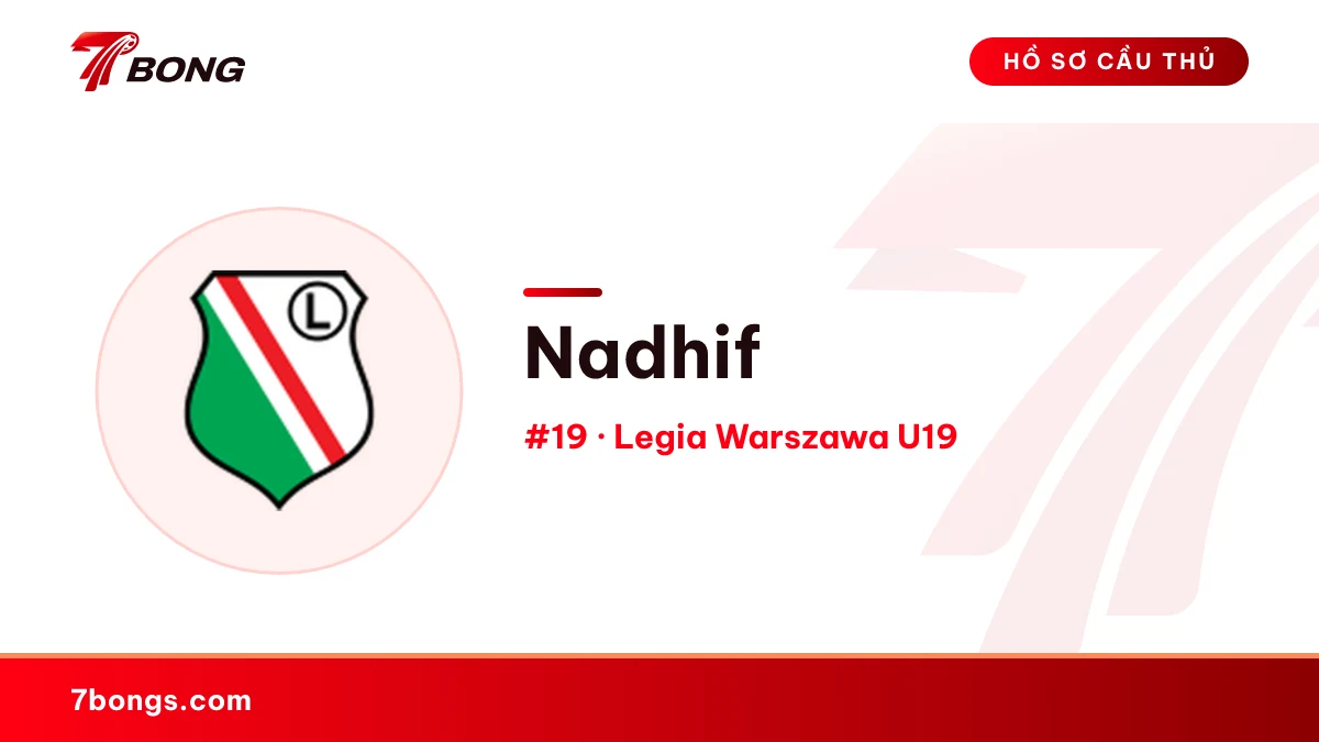 Nadhif — Legia Warszawa U19