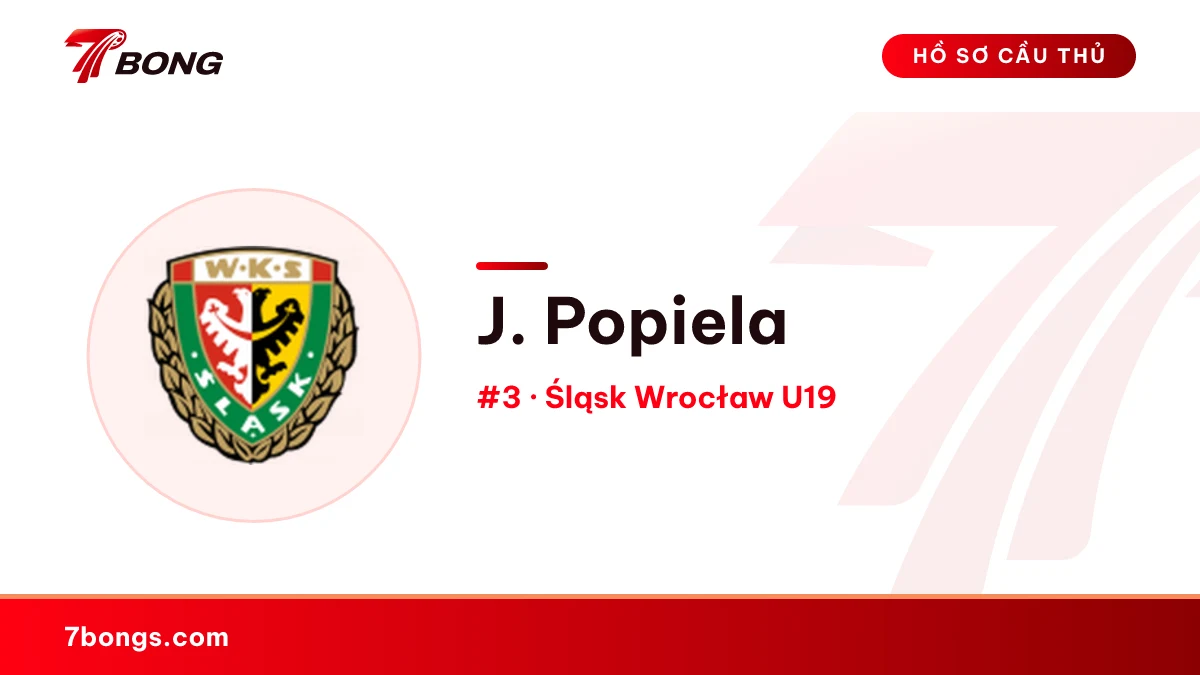 J. Popiela — Śląsk Wrocław U19