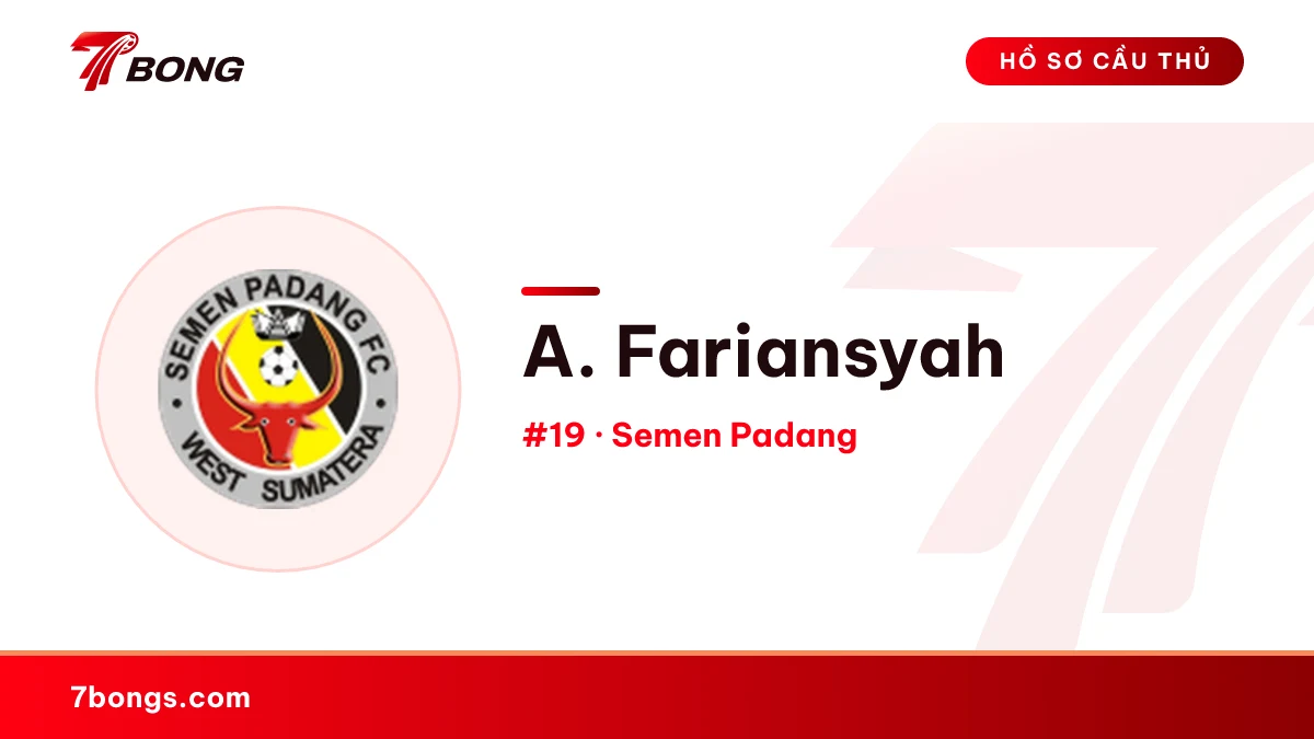 A. Fariansyah — Semen Padang