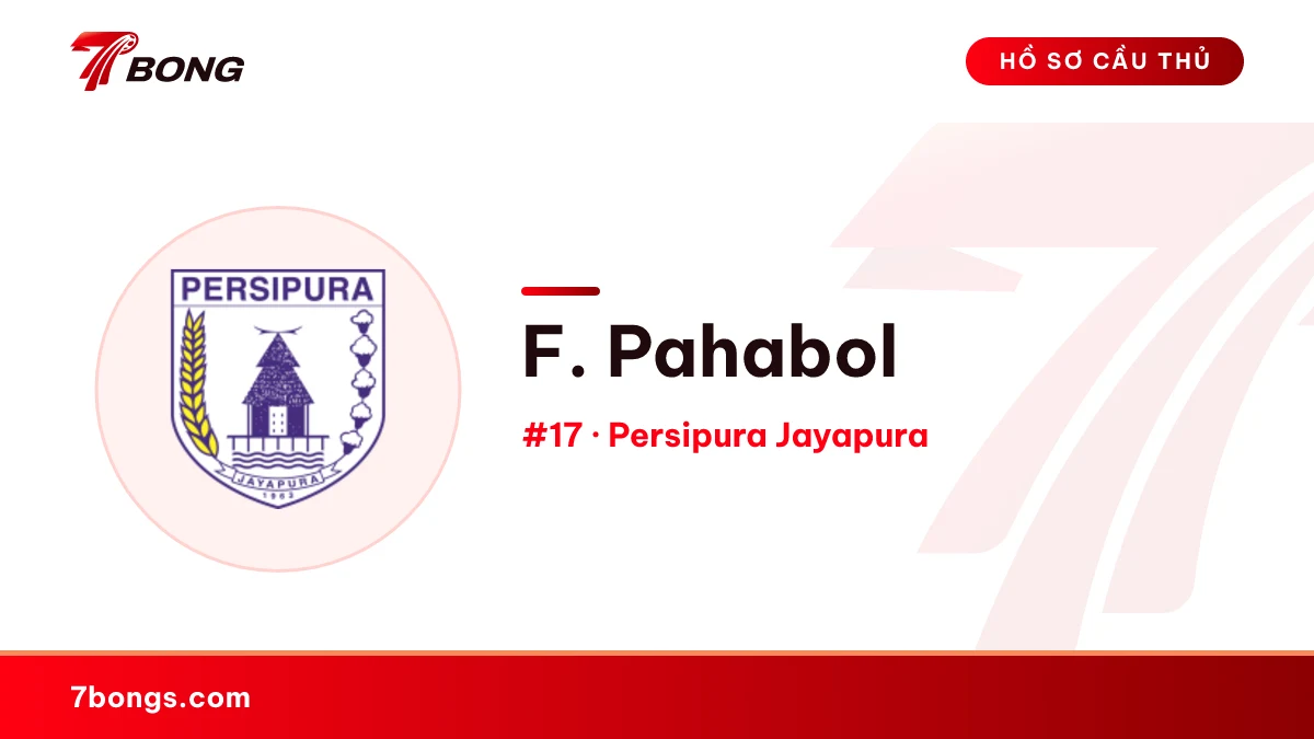 F. Pahabol — Persipura Jayapura