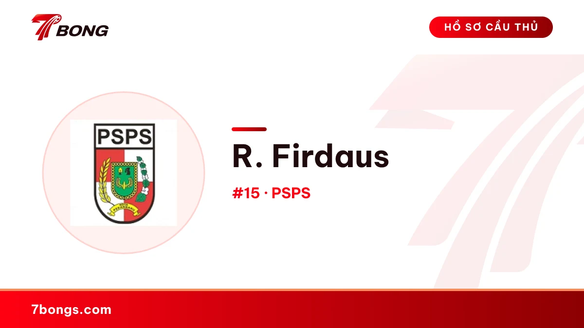 R. Firdaus — PSPS
