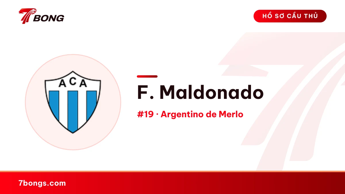 F. Maldonado — Argentino de Merlo