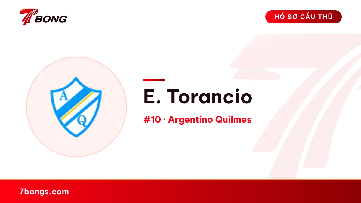E. Torancio — Argentino Quilmes