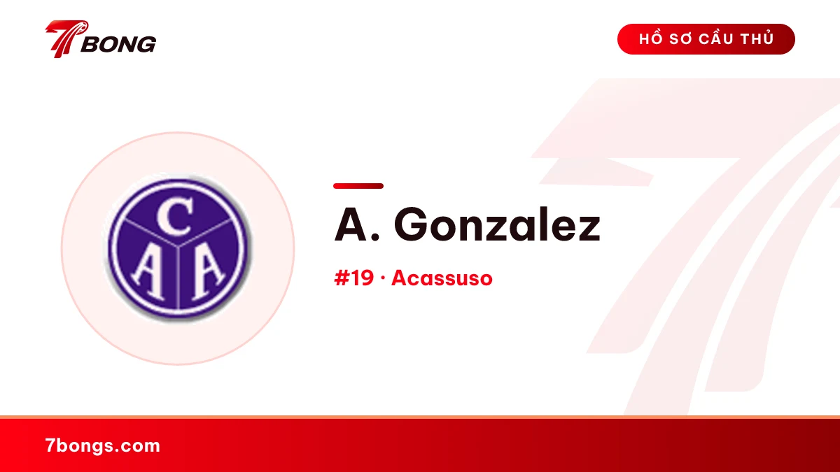 A. Gonzalez — Acassuso