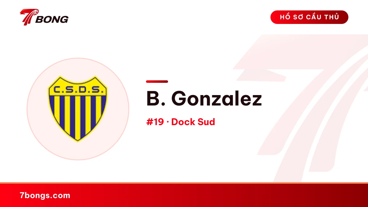 B. Gonzalez — Dock Sud