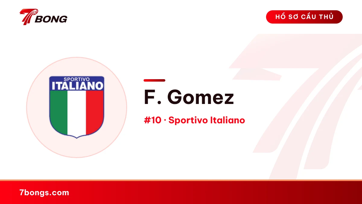 F. Gomez — Sportivo Italiano