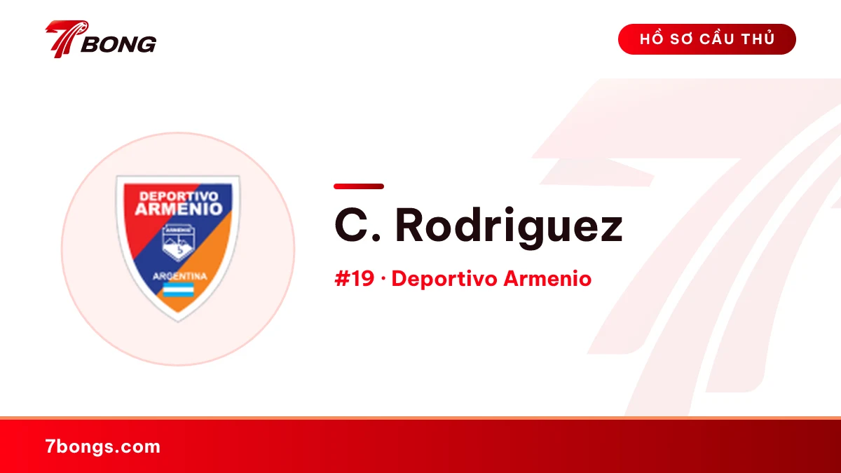 C. Rodriguez — Deportivo Armenio