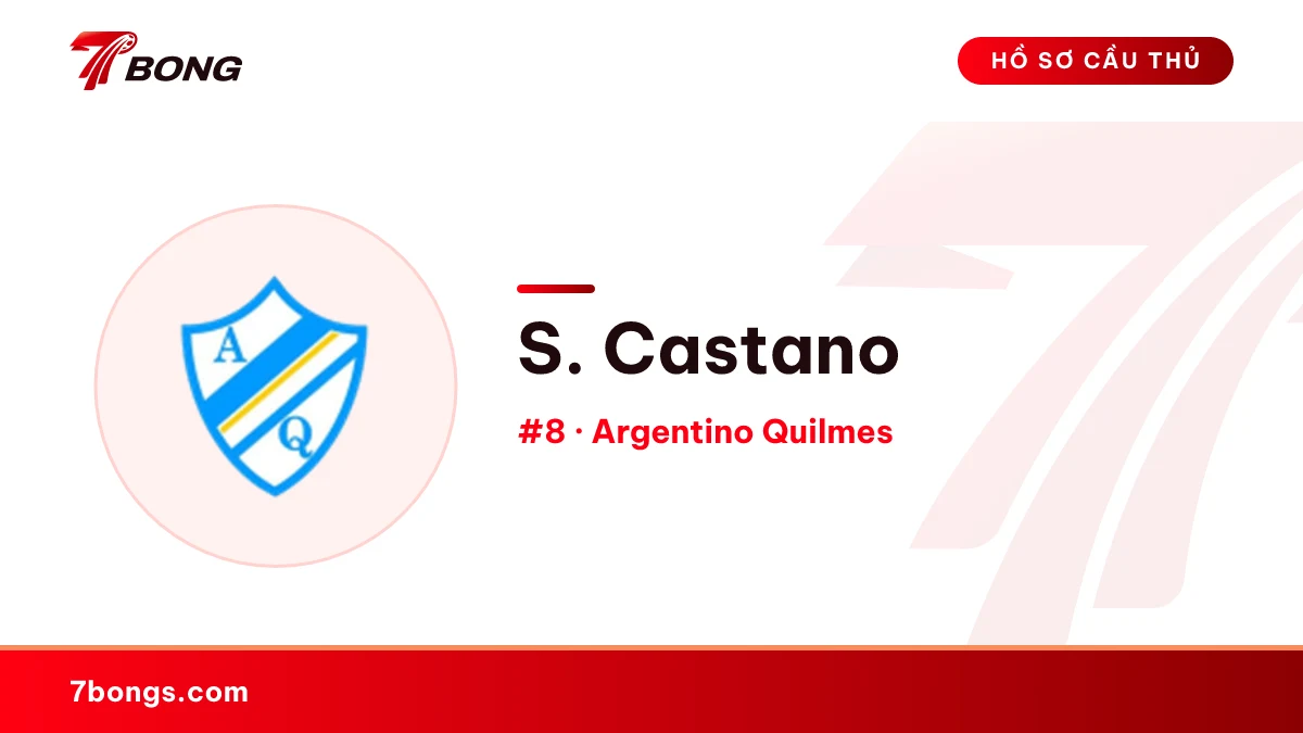 S. Castano — Argentino Quilmes