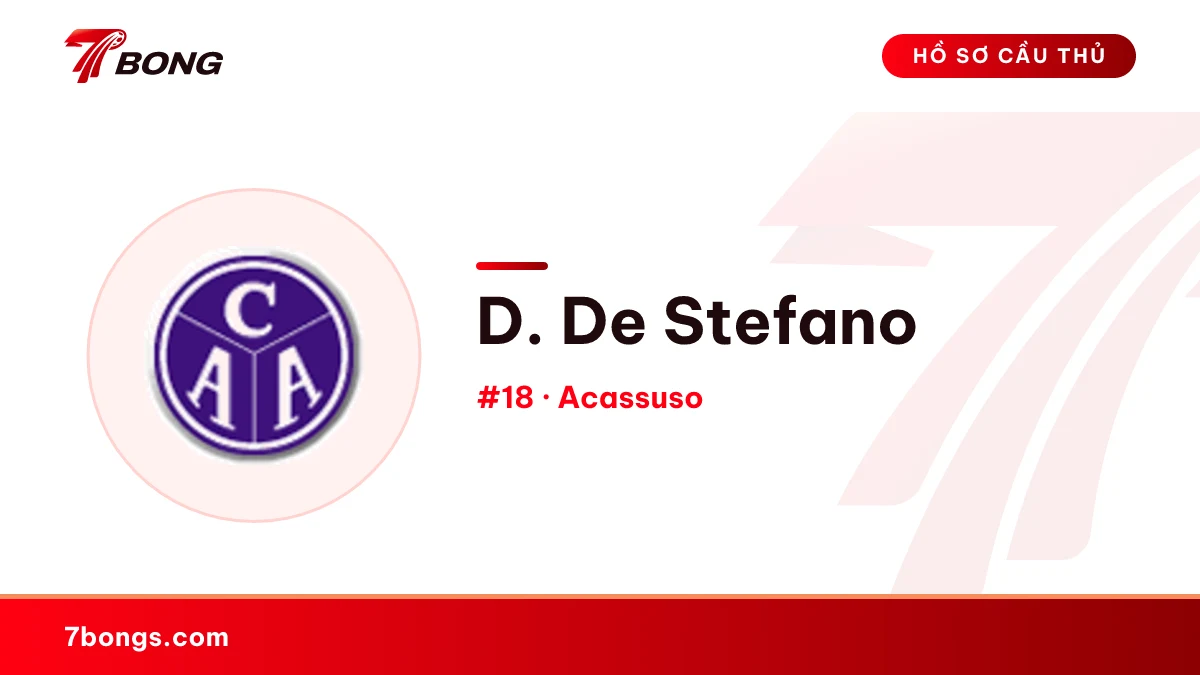 D. De Stefano — Acassuso