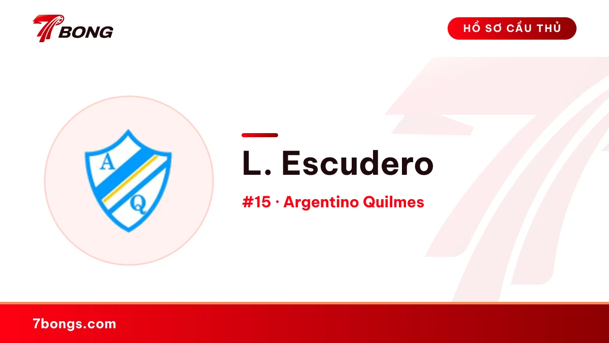 L. Escudero — Argentino Quilmes