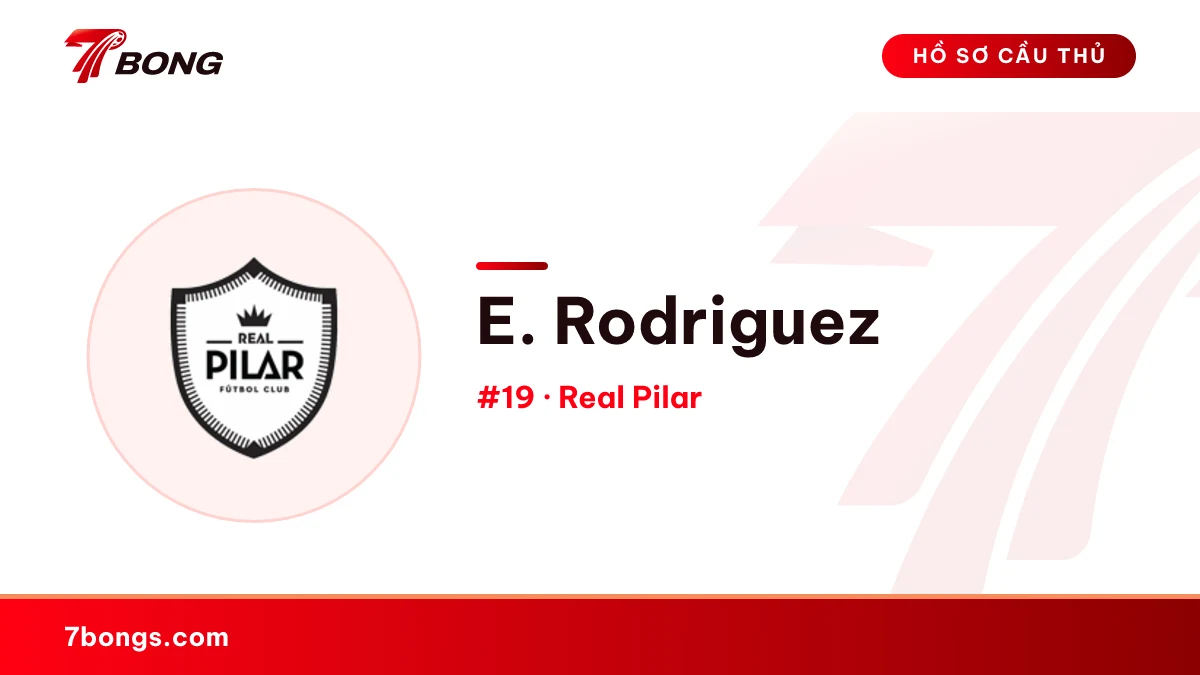 E. Rodriguez — Real Pilar