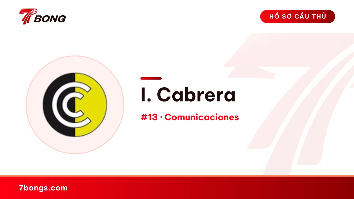 I. Cabrera — Comunicaciones