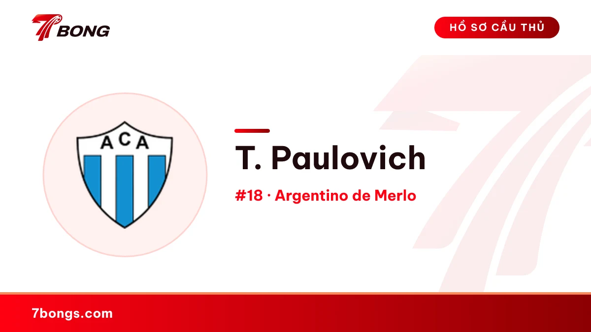 T. Paulovich — Argentino de Merlo