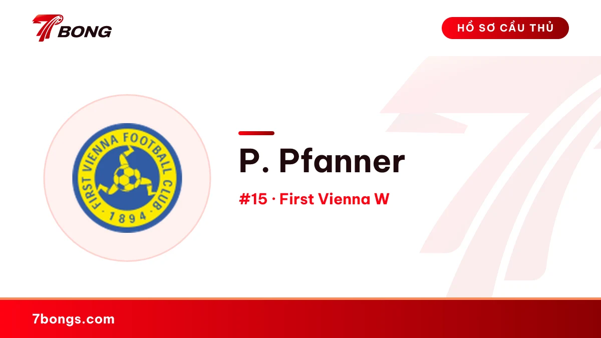 P. Pfanner — First Vienna W