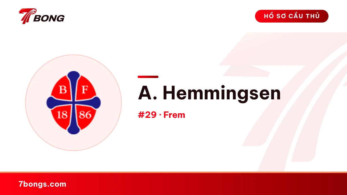 A. Hemmingsen — Frem