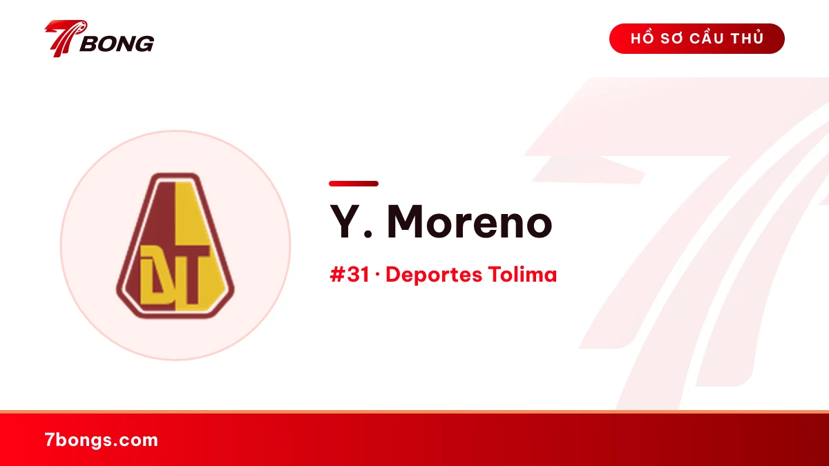 Y. Moreno — Deportes Tolima