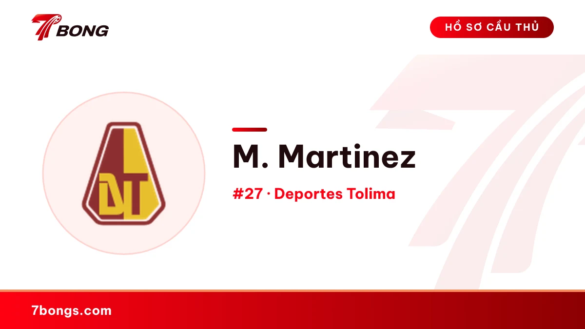 M. Martinez — Deportes Tolima