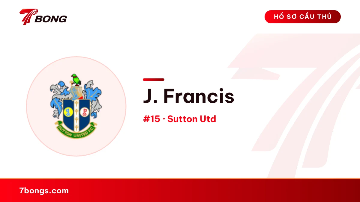 J. Francis — Sutton Utd