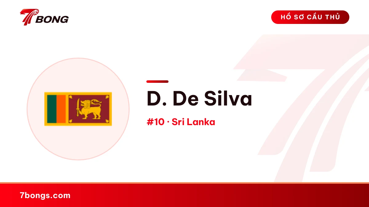 D. De Silva — Sri Lanka