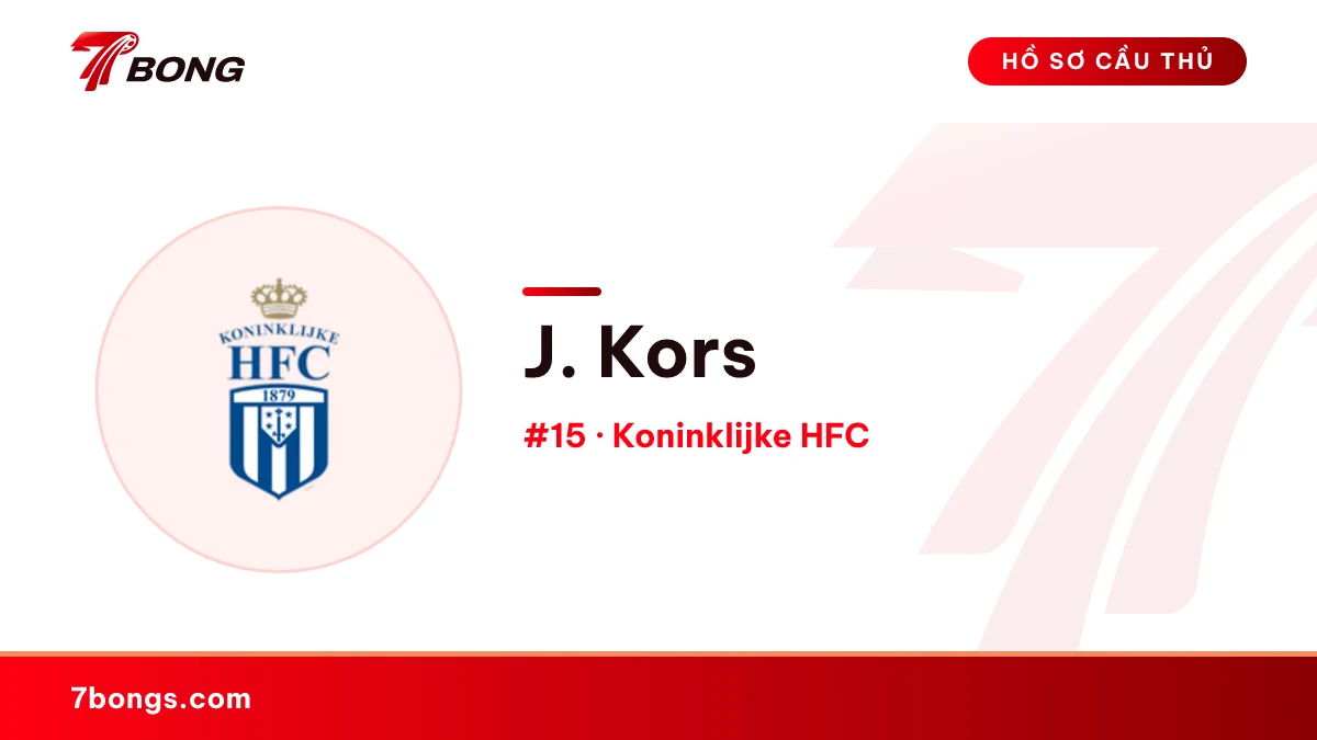 J. Kors — Koninklijke HFC