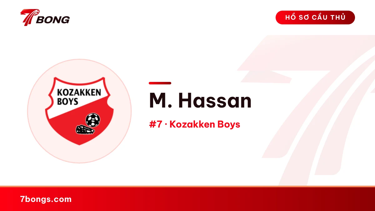 M. Hassan — Kozakken Boys