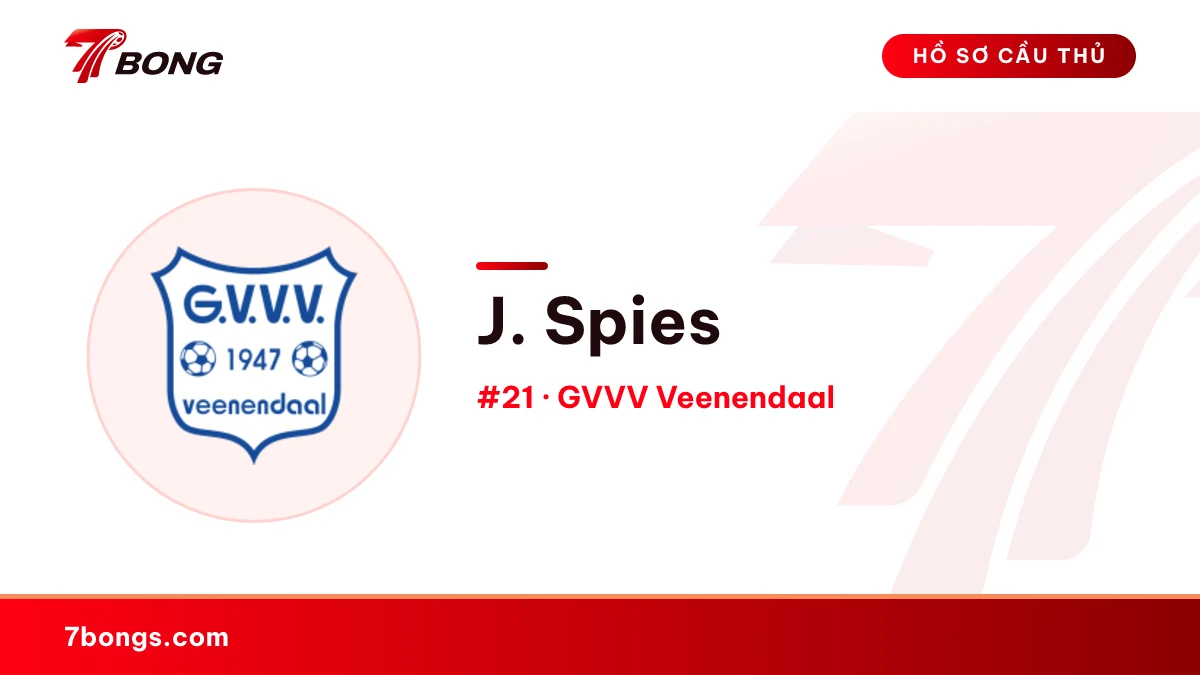 J. Spies — GVVV Veenendaal