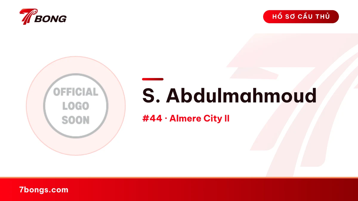 S. Abdulmahmoud — Almere City II
