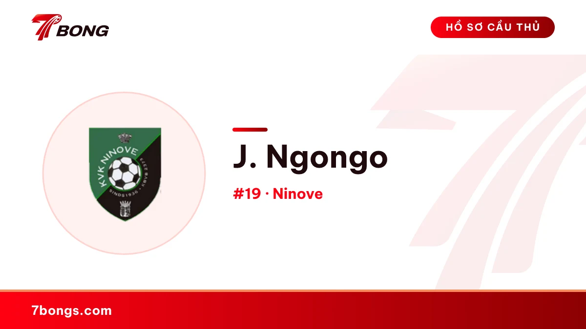 J. Ngongo — Ninove