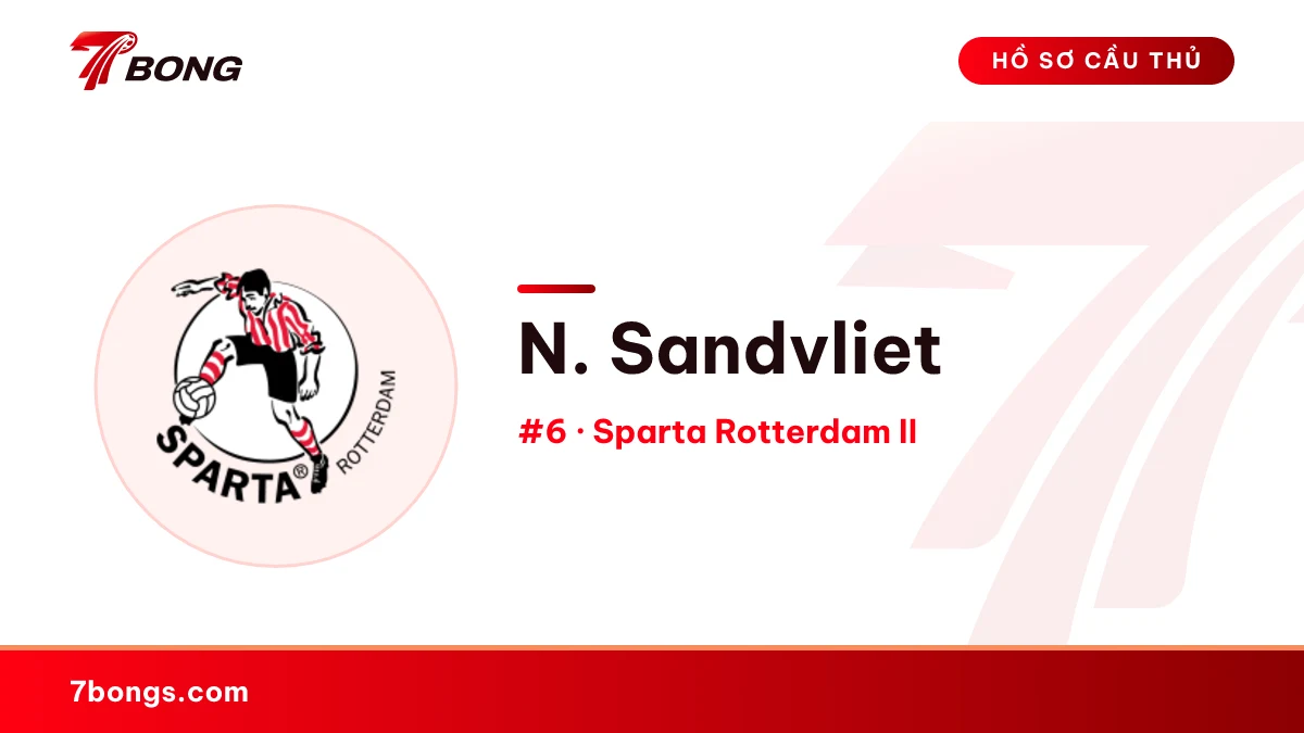 N. Sandvliet — Sparta Rotterdam II