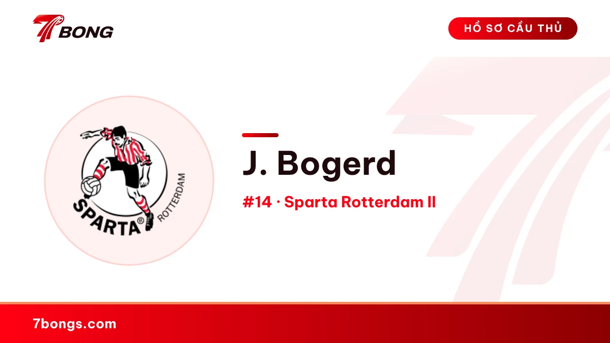 J. Bogerd — Sparta Rotterdam II