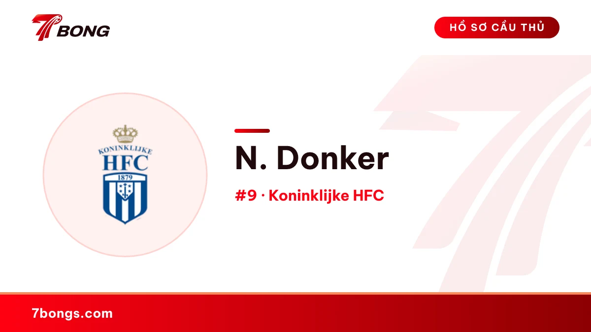 N. Donker — Koninklijke HFC