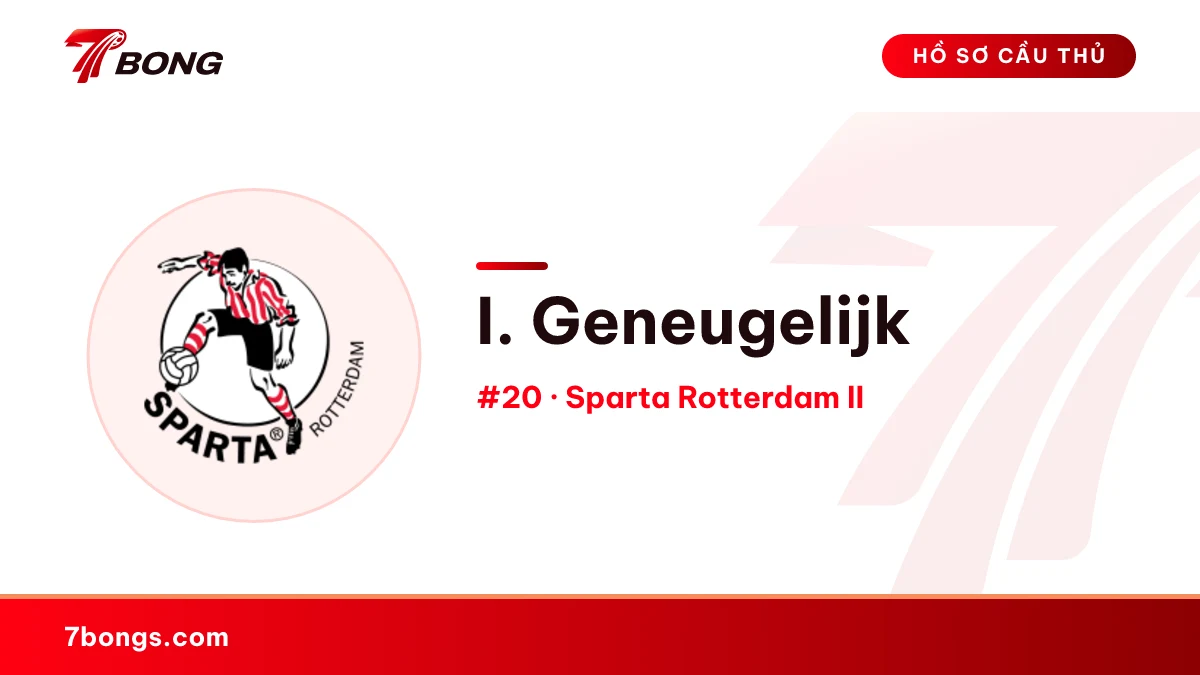 I. Geneugelijk — Sparta Rotterdam II