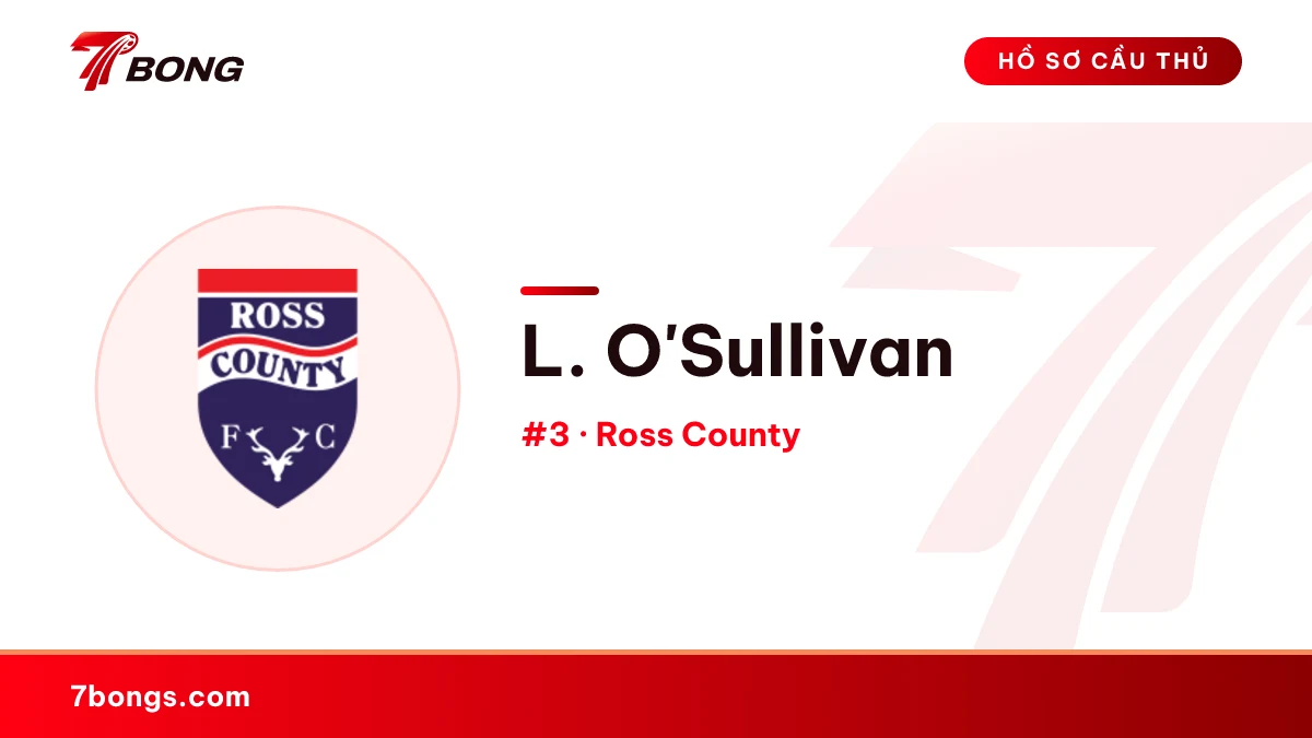 L. O'Sullivan — Ross County