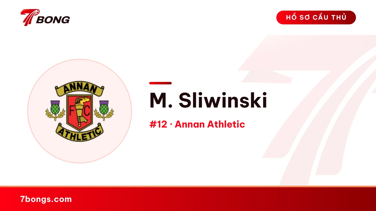M. Sliwinski — Annan Athletic
