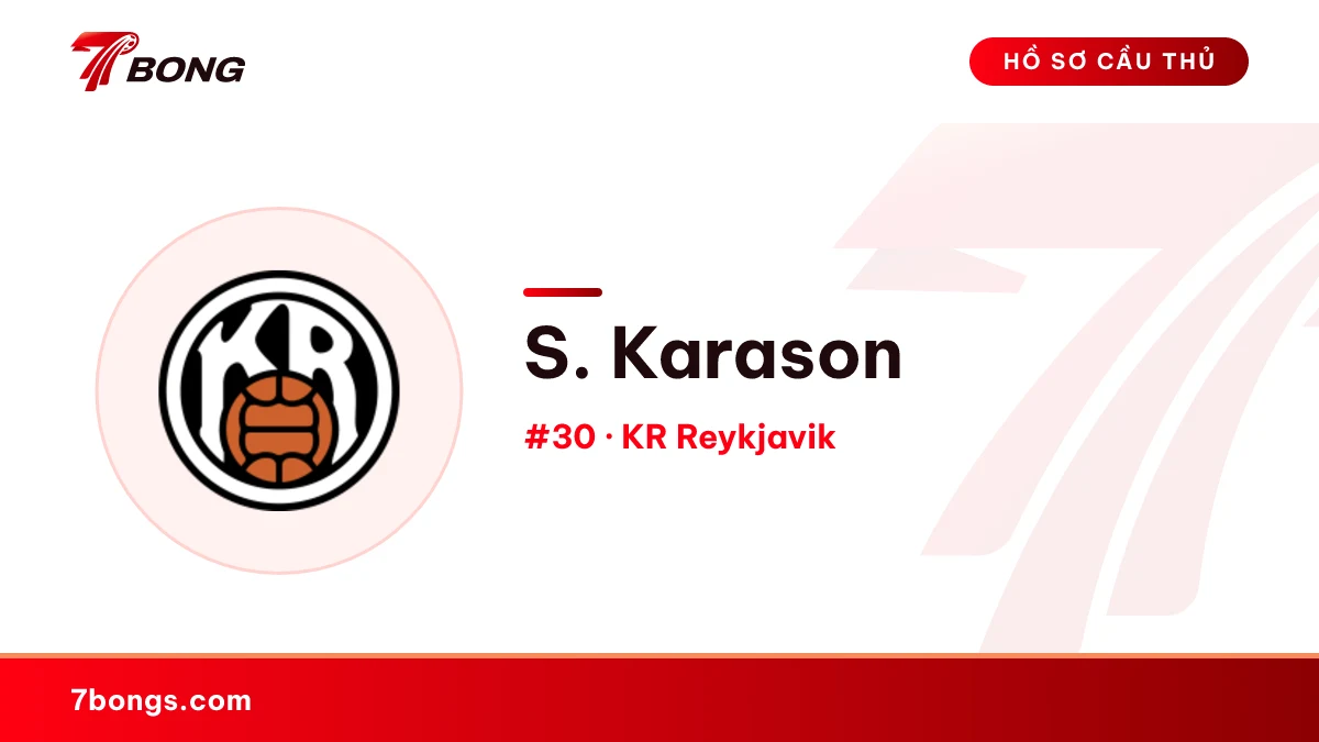 S. Karason — KR Reykjavik