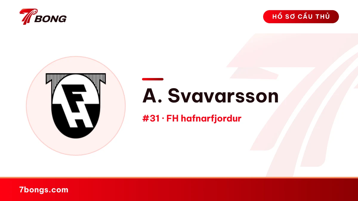 A. Svavarsson — FH hafnarfjordur