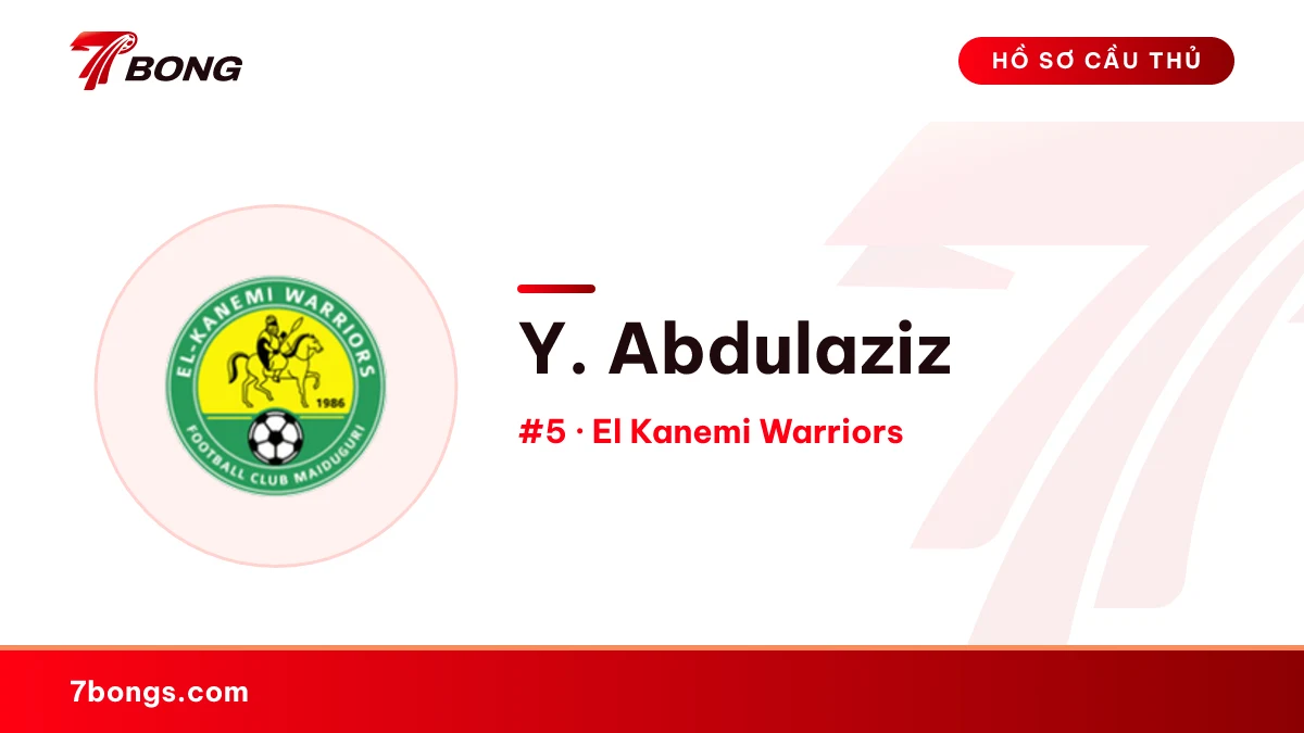 Y. Abdulaziz — El Kanemi Warriors