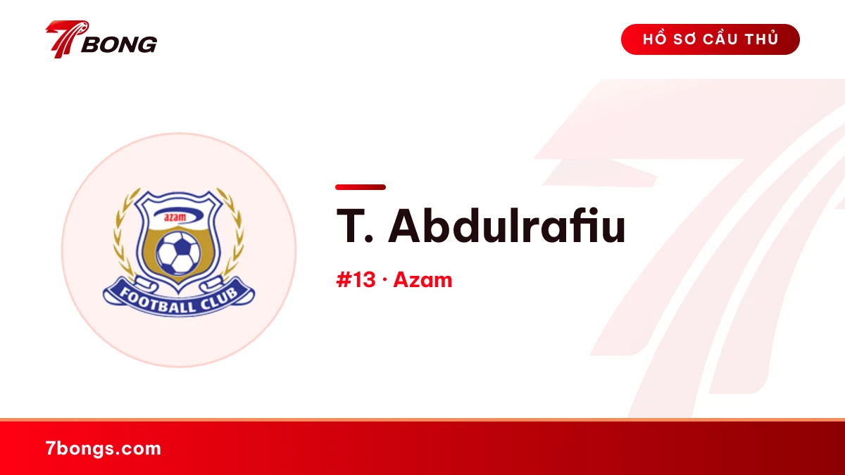 T. Abdulrafiu — Azam