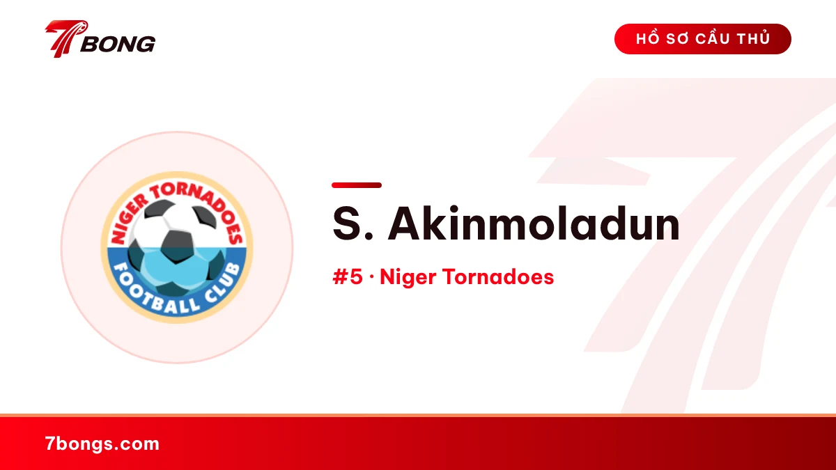 S. Akinmoladun — Niger Tornadoes