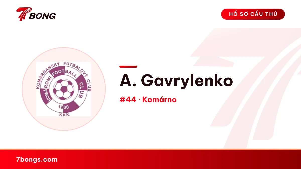 A. Gavrylenko — Komárno