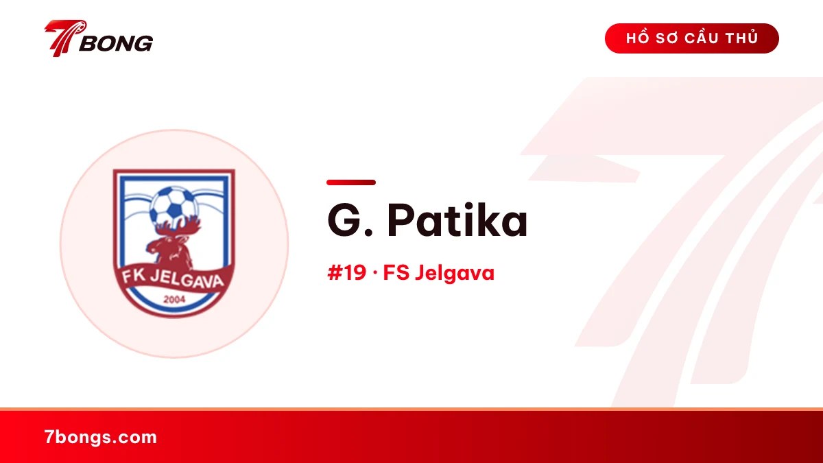 G. Patika — FS Jelgava