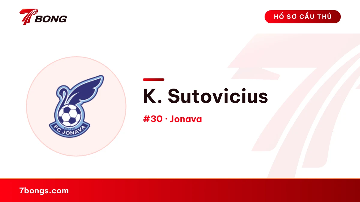 K. Sutovicius — Jonava