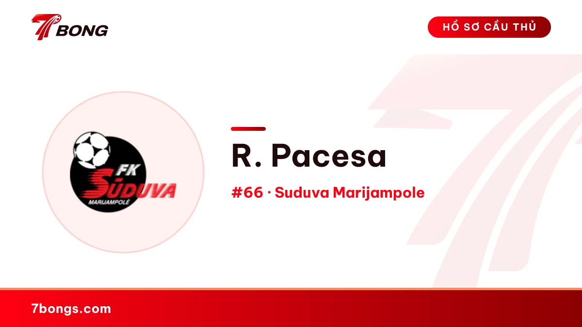R. Pacesa — Suduva Marijampole