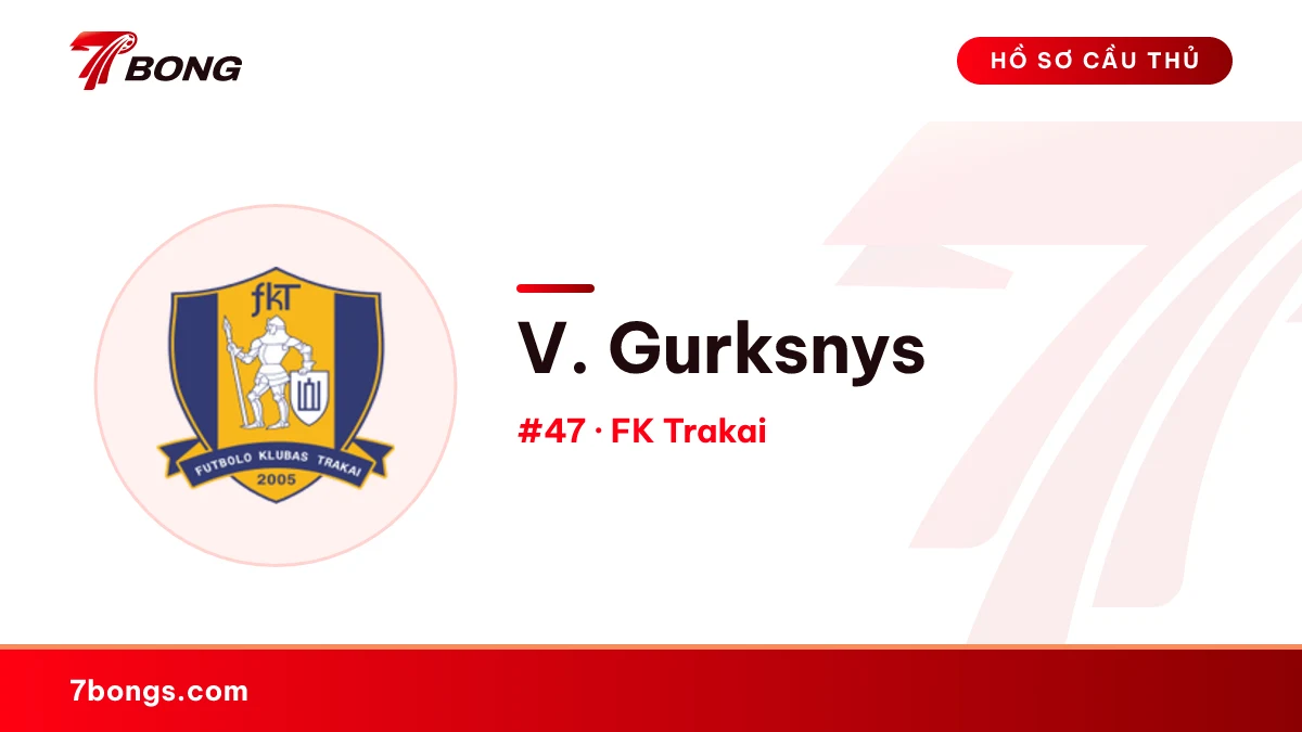 V. Gurksnys — FK Trakai