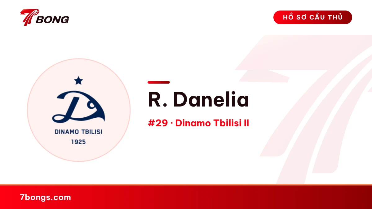 R. Danelia — Dinamo Tbilisi II