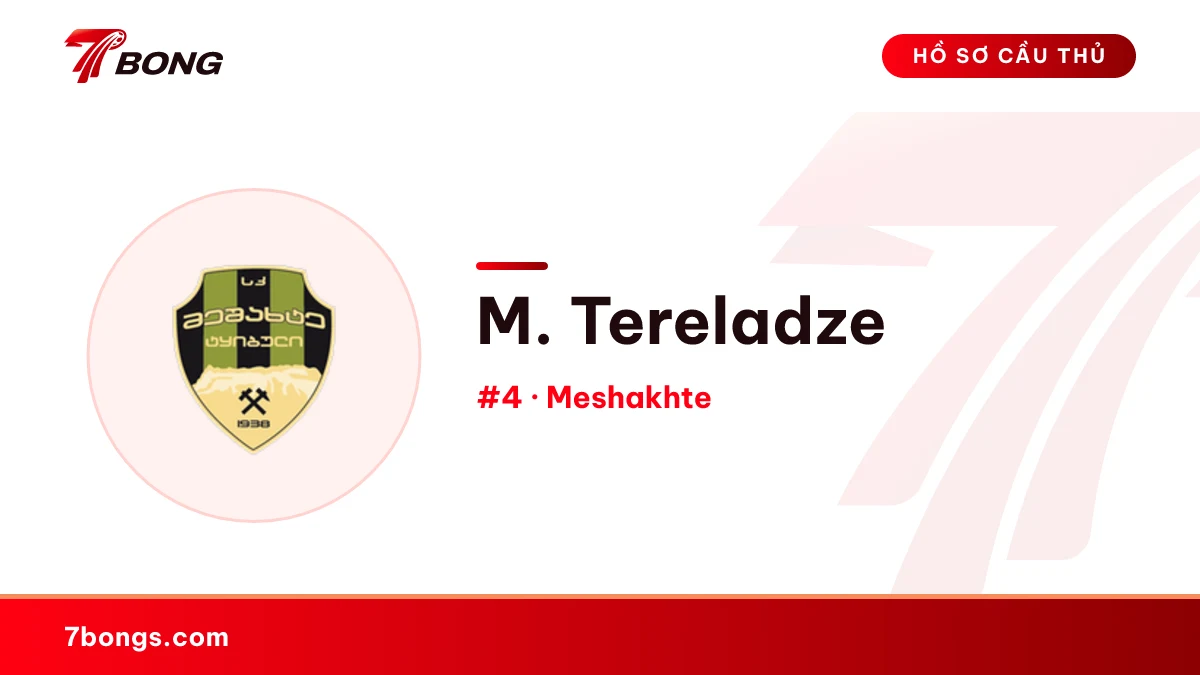 M. Tereladze — Meshakhte