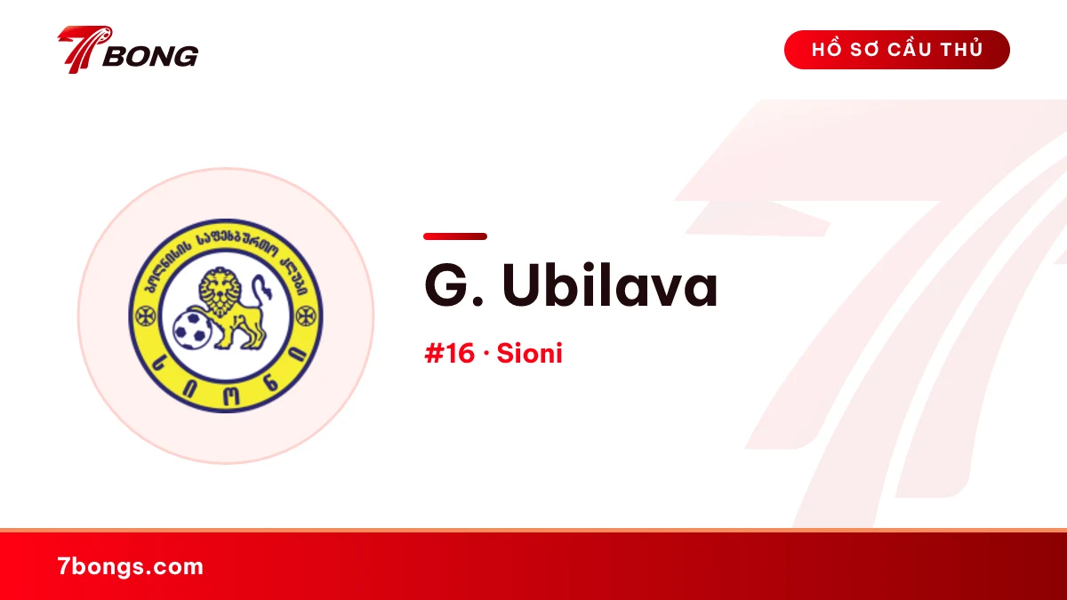 G. Ubilava — Sioni
