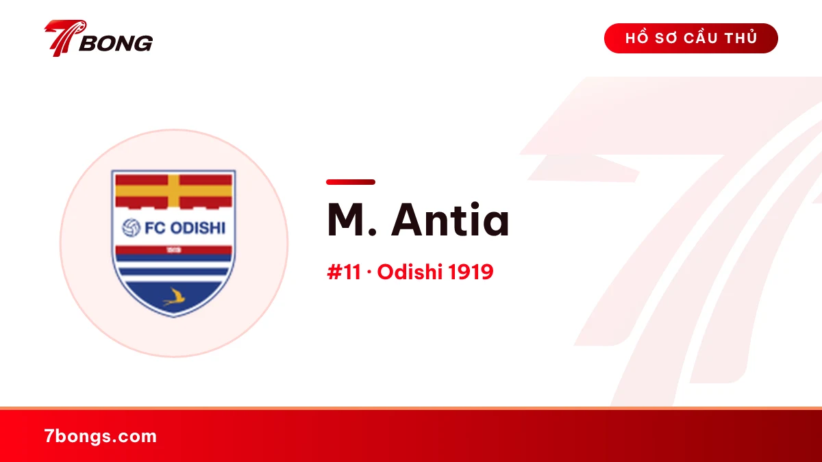 M. Antia — Odishi 1919