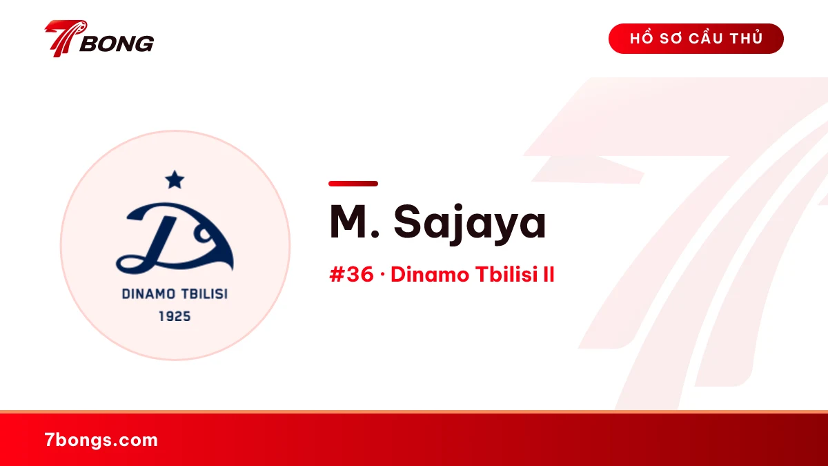 M. Sajaya — Dinamo Tbilisi II