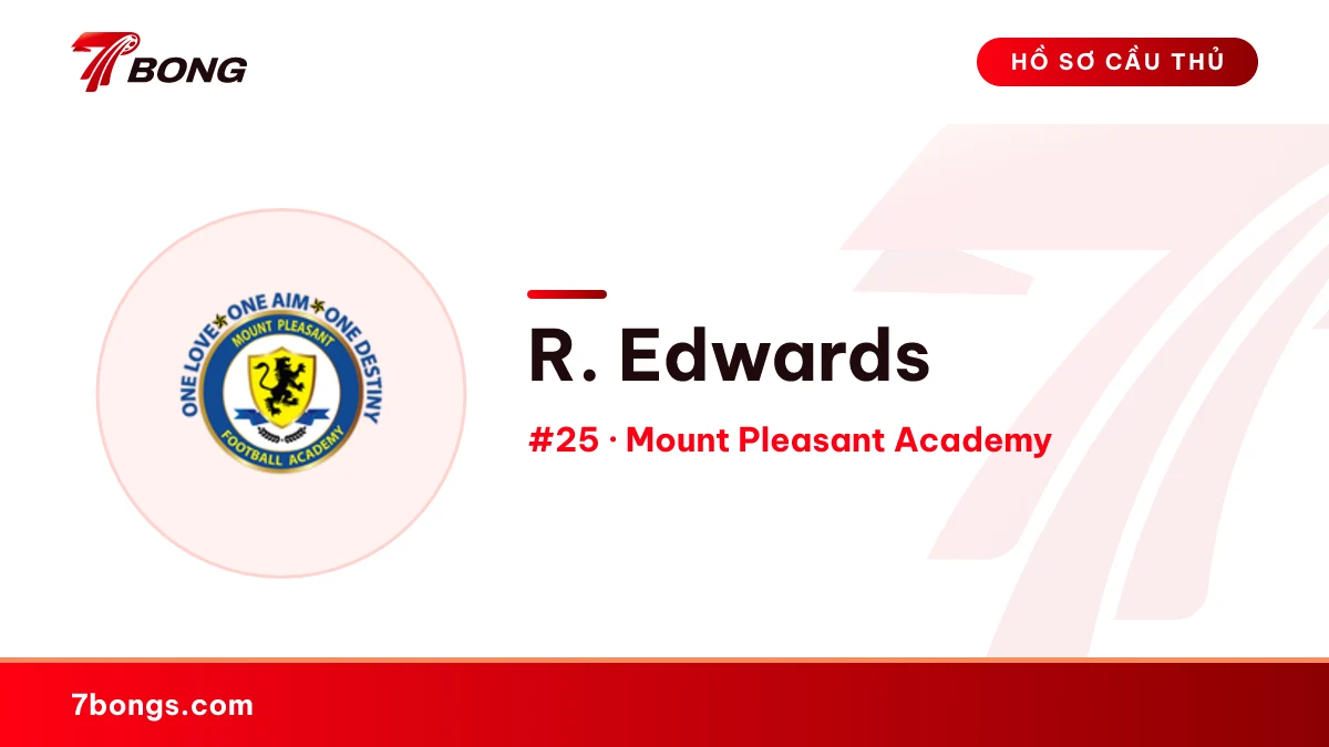 R. Edwards — Mount Pleasant Academy